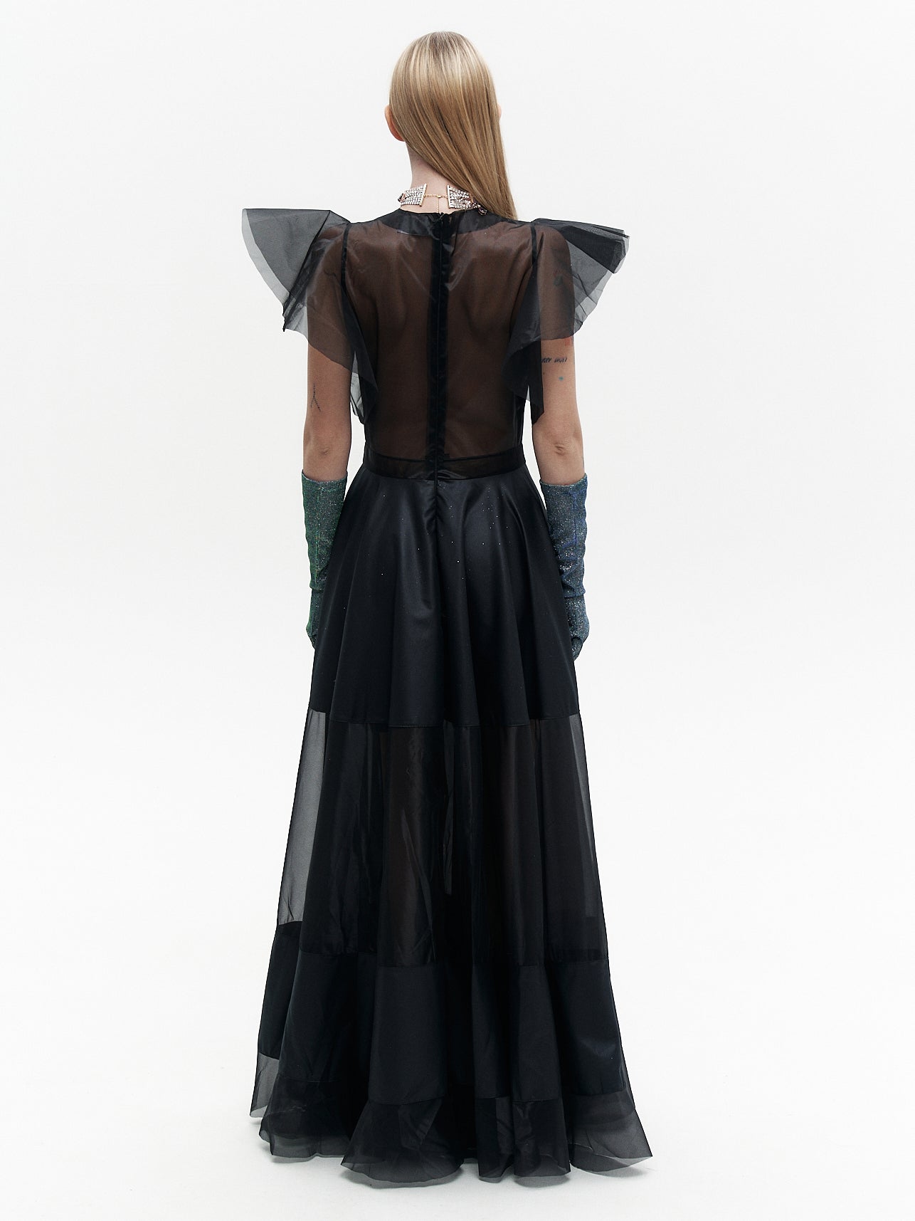 Black dragon dress