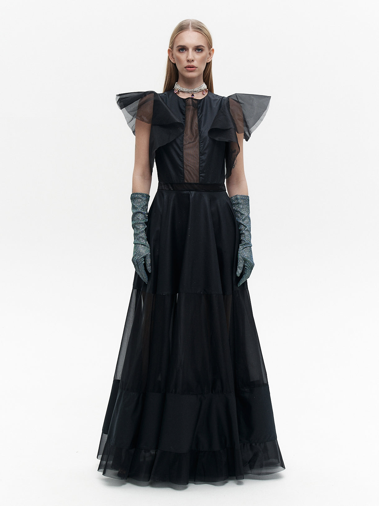 Black dragon dress