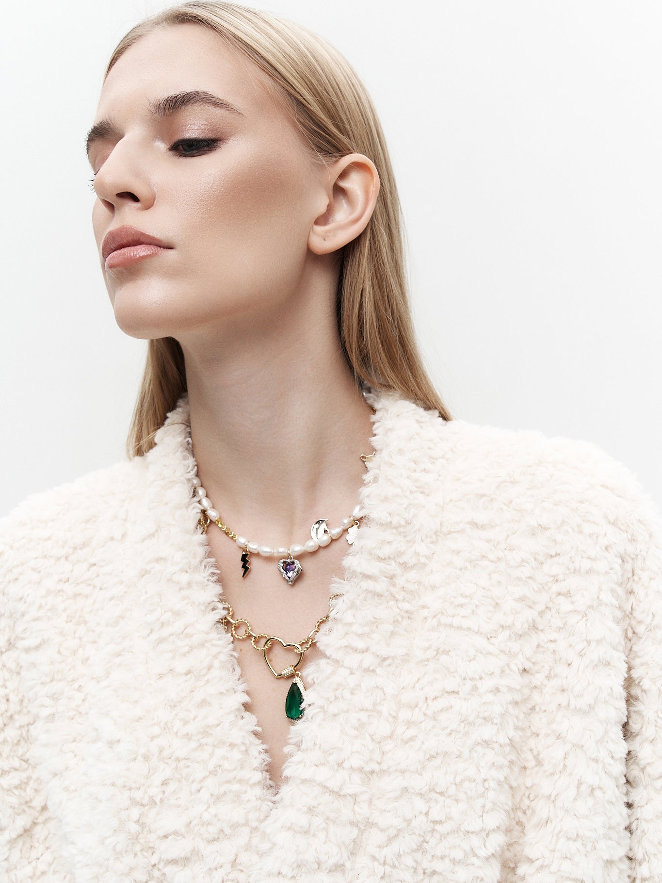 Necklace "Women history"