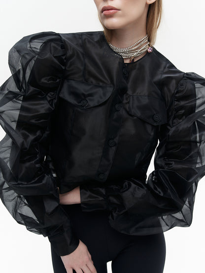 Organza jacket