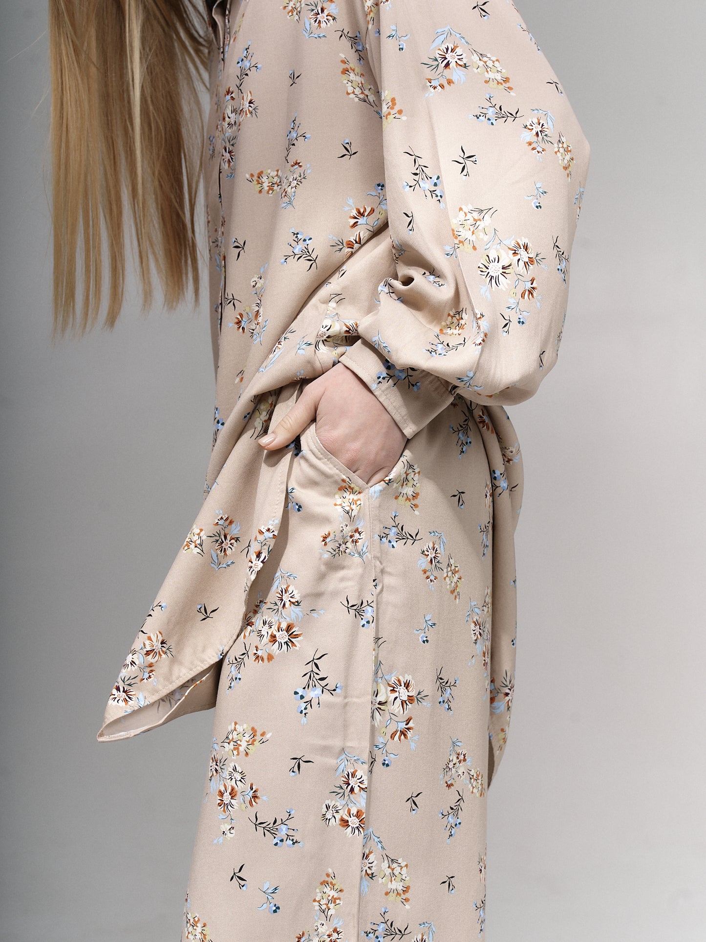 Pyjamas "Flora Beige"
