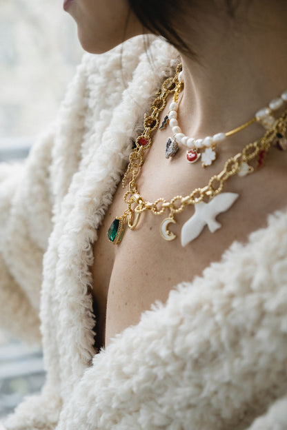 Necklace "Women history"