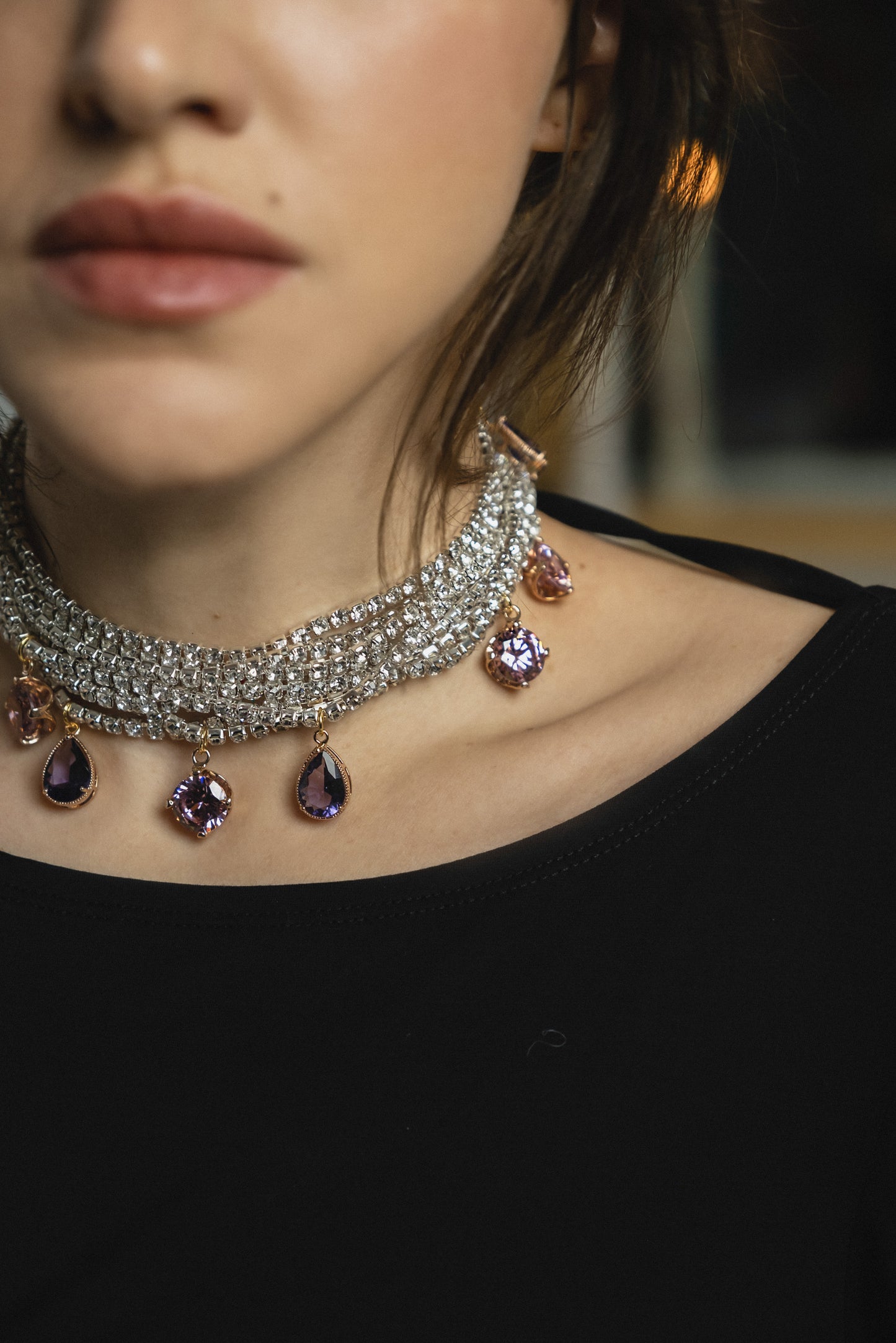 Necklace "Sparkle wishes"