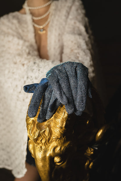 Long sparkles gloves